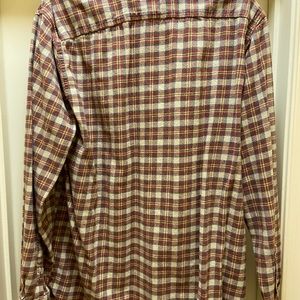 Eddie Bauer L flannel shirt.